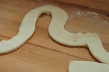 Lapos tésztacsík készítése — 2. kép